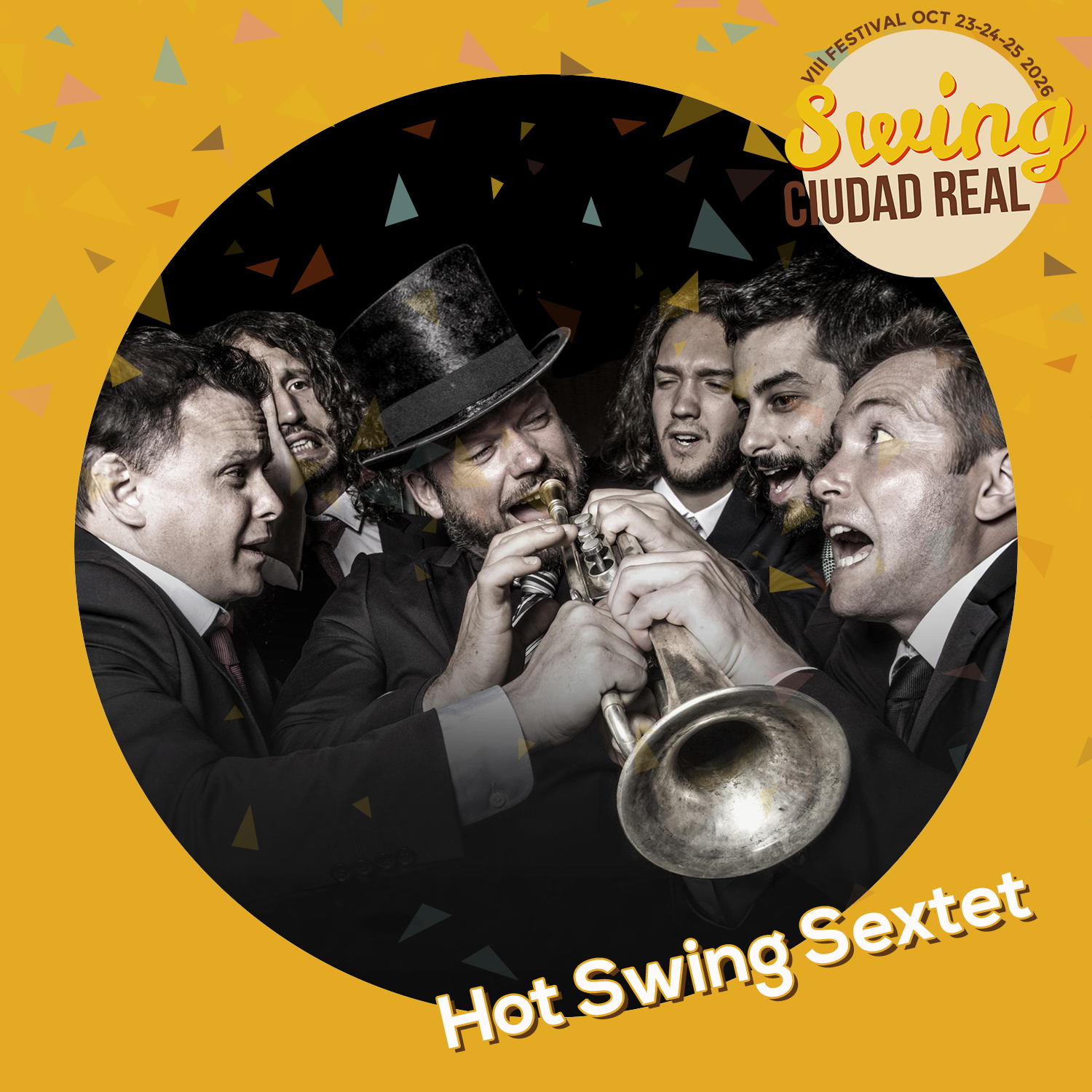 Hot Swing Sextet banda VIII Festival Swing Ciudad Real